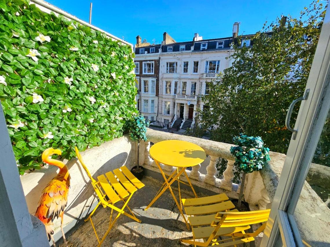 Charming Home With Private Balcony, On 1St Floor, With 2 Bathrooms, 3 Min Walk To Earl'S Court Station Londyn Zewnętrze zdjęcie